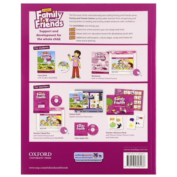Family and Friends. Starter (book + workbook+CD) უცხო ენები - Extra.ge ...