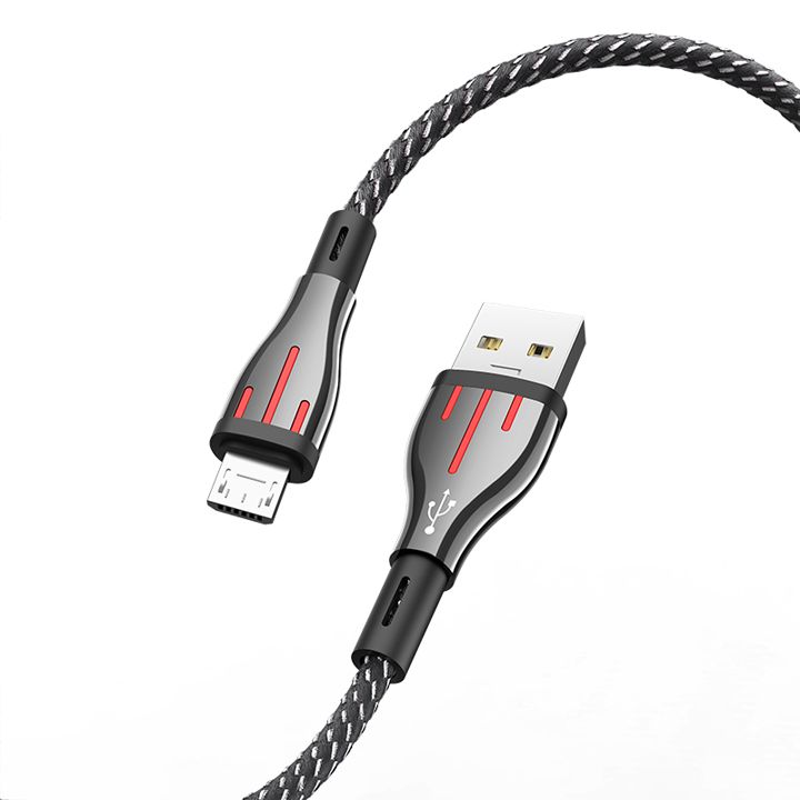 borofone-bu23-highway-charging-data-cable-for-micro-blackgrey