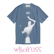 Product image of Wildness "Release yourself" ლურჯი მაისური
