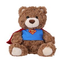 Product image of MINISO DC Collection Costume 10in. Gift Bear Sitting-posture Plush Toy (Superman) რბილი სათამაშო
