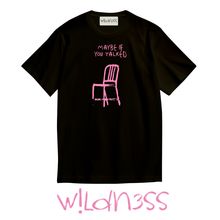 Product image of Wildness "Maybe if you talked" შავი მაისური