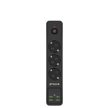Product image of Power Strip Proove Power Socket P-03 (3 sockets + 4 USB + 2 Type-C) 2М black გამანაწილებელი