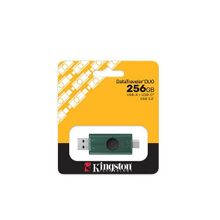 Product image of DTDEG2/256GB KINGSTON 256GB USB-A + USB-C 3.2 Gen 1 DataTraveler DuoG2