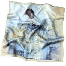 Product image of 100% ნატურალური აბრეშუმის შარფი- ბალერინა