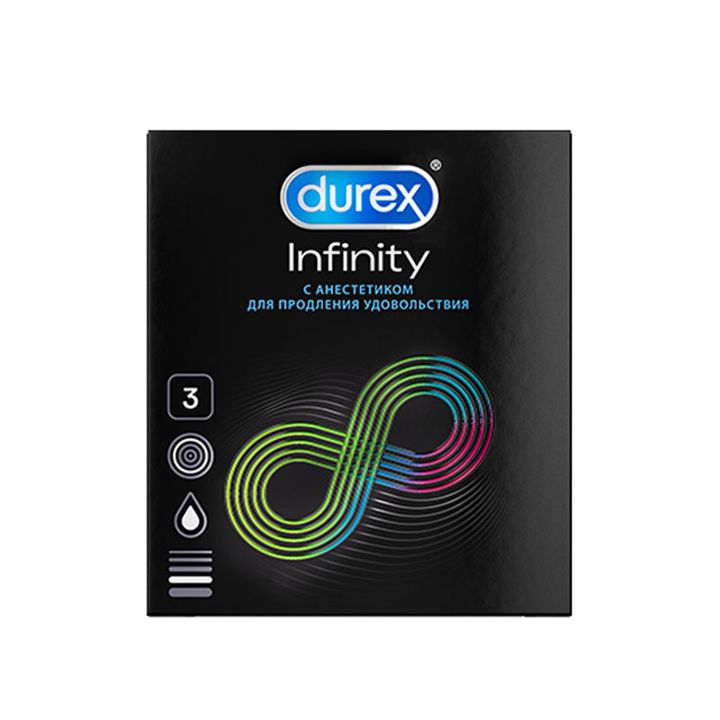 Durex პრეზერვატივი დურექს Infinity N3 3ც - Extra.ge - 848701