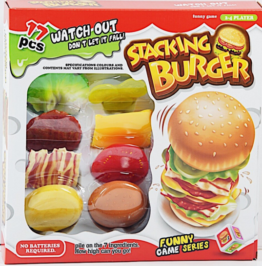 satamasho-nakrebifast-food-series-stacking-burger-toy