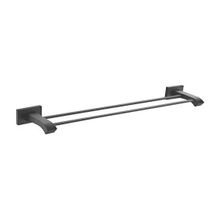 Product image of პირსახოცის გადასაკიდი 600მმ ორმაგი Gappo G0709-6 Black