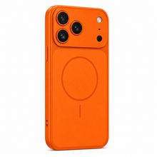 Product image of iPhone 17 Pro Max Acrylic Glass Case with MagSafe Orange მობილური ტელეფონის ქეისი