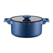 Product image of ქვაბი AMBITION კობალტის ზედაპირით 28სმ