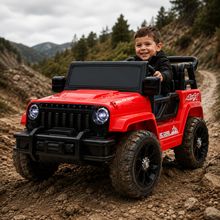 Product image of საბავშვო ელექტრო მანქანა JEEP DTM-898-R (4 ძრავა, 12V)