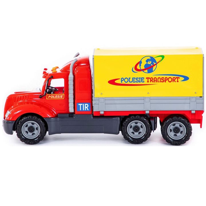 polesie-mike-canvas-truck-with-trailer-satamasho-satvirto-misabmeliani-gadamzidi-manqana-photo-3