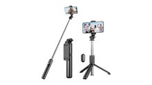Product image of R1 უსადენო სელფის ჯოხი+შტატივი+პულტი