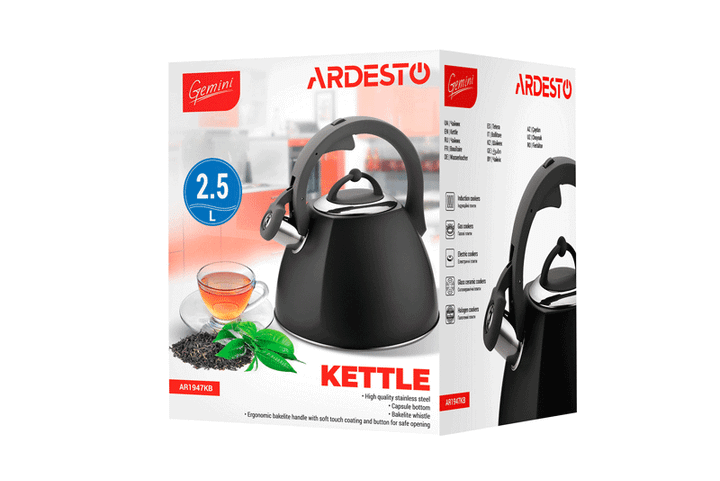 chaidani-ardesto-ar1947kb-kettle-gemini-25l-stainless-steel-grey-photo-4