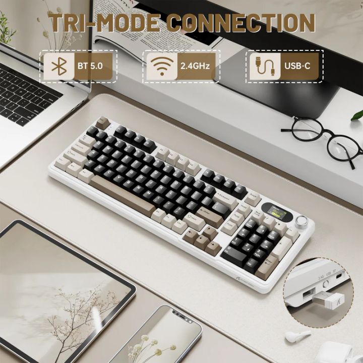 attack-shark-keyboard-mechanical-x98-pro-1khz-gaming-klaviatura-photo-3