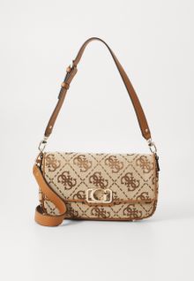 Product image of Guess CIRCE FLAP SHOULDER BAG  Handbag  latte logo გადასაკიდი ჩანთა