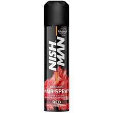 Product image of NISHMAN HAIR SPRAY RED 1 DAY 150მლ თმის სპრეი