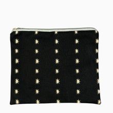 Product image of LoveStars Printed Cosmetic Bag Black With White Stars კოსმეტიკის ჩანთა