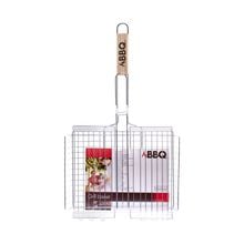 Product image of ბარბექიუს ბადე BBQ GRILL RACK WOODEN HAND
