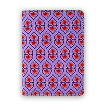 Product image of ჯოვანი მორა საპასპორტე გულისსწორი ტყავის შემცვლელი იისფერი