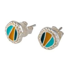 Product image of CHRONOS საყურე მინანქრით