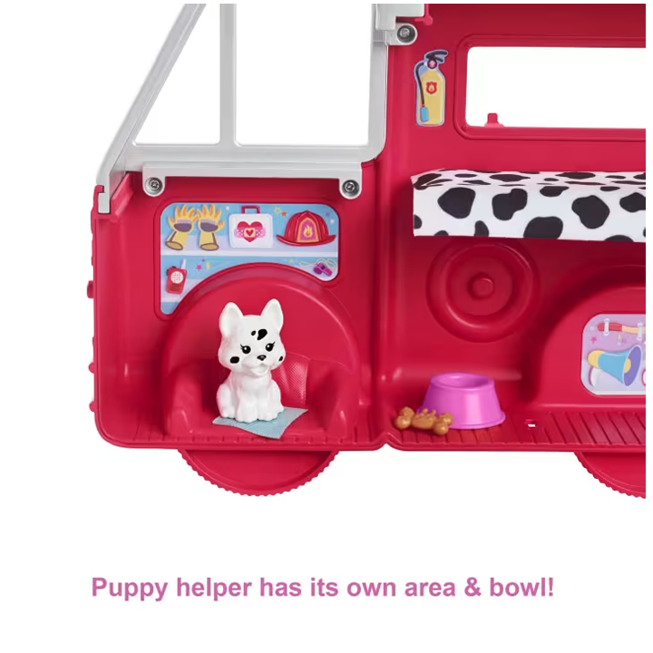 mattel-barbie-chelsea-fire-truck-vehicle-tojina-aqsesuarebit-photo-4