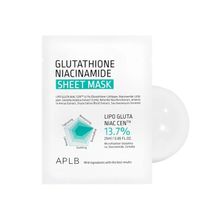 Product image of APLB Glutathione Niacinamide Sheet Mask სახის ნიღაბი