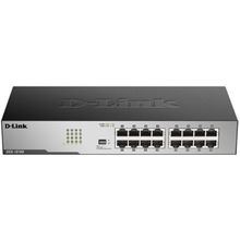 Product image of D-Link DGS-1016D Unmanaged Switch 16x1000Base-T, Surge 1KV, metal case