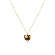 Product image of ოქროსფერი ყელსაბამი გულით
