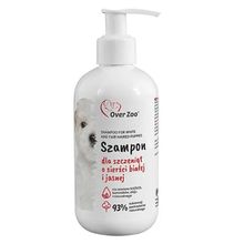 Product image of Overzoo 250მლ შამპუნი თეთრი და ღია ბეწვის ლეკვისათვის 