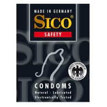 Product image of Sico Safety პრეზერვატივი, 3 ცალი
