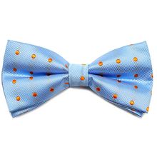 Product image of ჯოვანი მორა ბაფთა ყვითელი კოპლები აბრეშუმი ცისფერი