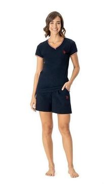 Product image of U.S. Polo Assn. 16991 ქალის ორეული შორტით (ლურჯი)