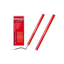 Product image of სადურგლო ფანქარი 12Pcs/Set (შავი) EMMQ1512 EMTOP