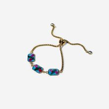 Product image of Her Store ტიტანის მოოქროვილი სამაჯური ყვავილებით