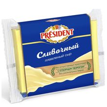 Product image of PRESIDENT მდნარი ყველი ნაღების 150გრ