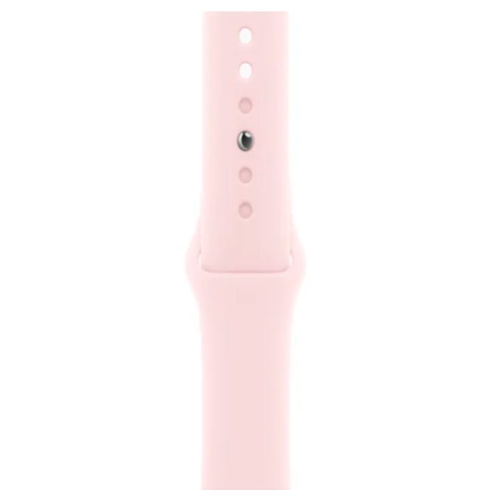 apple-watch-series-9-gps-41mm-pink-aluminium-case-with-light-pink-sport-band-ml-smart-saati-photo-2