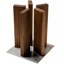 Product image of KAI Magnet Knife Block Walnut დანის მაგნიტი