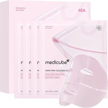 Product image of MEDICUBE PDRN PINK COLLAGEN GEL MASK, PDRN და ვარდისფერი კოლაგენის ნიღაბი
