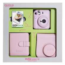 Product image of Instax Mini 12 Blossom Pink Bundle Box ფოტოაპარატი და აქსესუარები