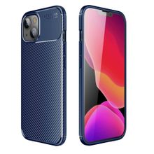 Product image of კარბონის ქეისი iPhone 13 Focus Carbon Case - მუქი ლურჯი