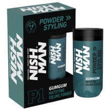 Product image of Nishman Hair Styling Powder P1 Gumgum 20gr თმის მოცულობის ფხვნილი სურნელით