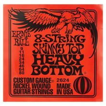 Product image of Ernie Ball Skinny Top Heavy Bottom Slinky Nickel Wound 8-String Electric Guitar Strings ელექტრო გიტარის სიმები