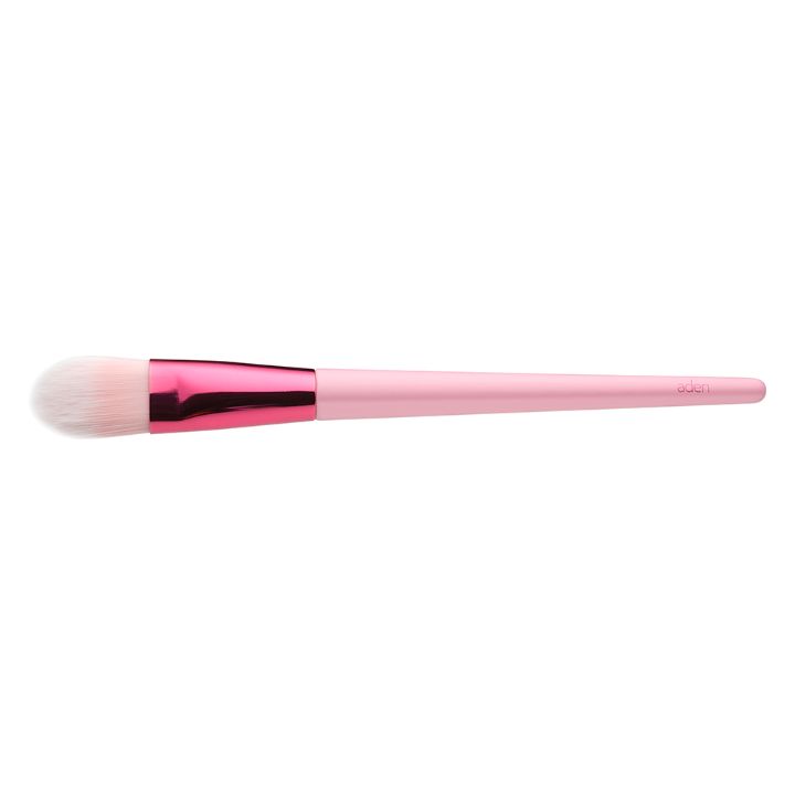 aden-flat-foundation-brush-pink-funji