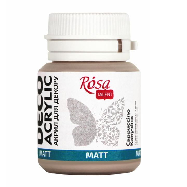 rosa-talent-cappuccino-mat-20ml-akrilis-saghebavi-dekoratsiistvis