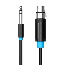Product image of VENTION BBEBF 6.5mm Male to XLR Female Audio Cable 1მ აუდიო კაბელი