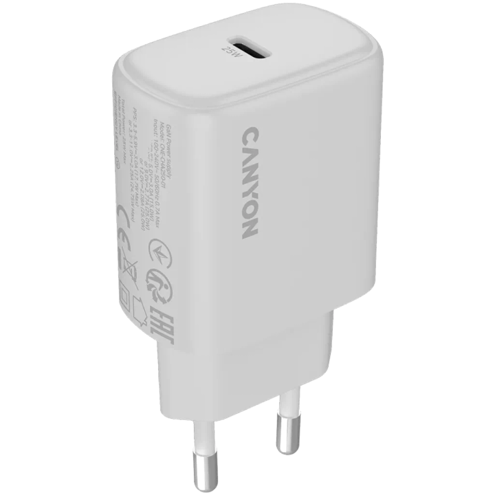 canyon-oncharge-250-25w-1xpd-eu-white-mobiluri-telefonis-adapteri-photo-2