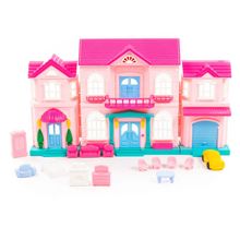 Product image of Polesie Sophie Doll House With Car სათამაშო თოჯინას სახლი