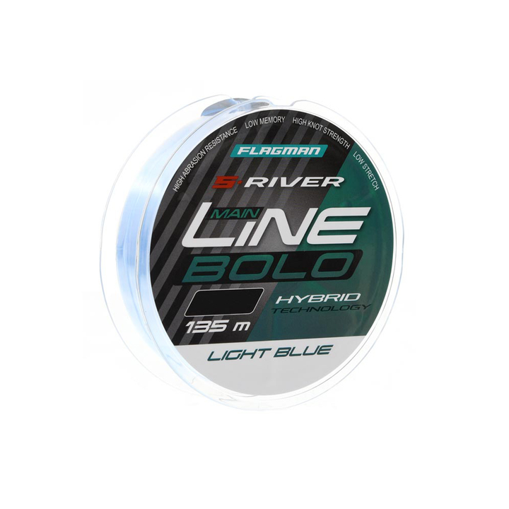 dzua-flagman-s-river-bolo-022mm-135m-light-blue