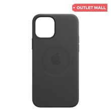 Product image of Apple iPhone 12/12 Pro Leather Case with MagSafe შავი მობილურის ქეისი