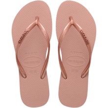 Product image of Havaianas Slim Logo Metallic ქალის შლაპუნები